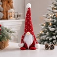 thumbnail image 6 of YingYouFu Christmas Gnome Figurine, Faceless Forest Gnome Doll Ornament, Plush Scandinavian Tomte for Holiday Mantel Shelf Tabletop Decoration, 6 of 7