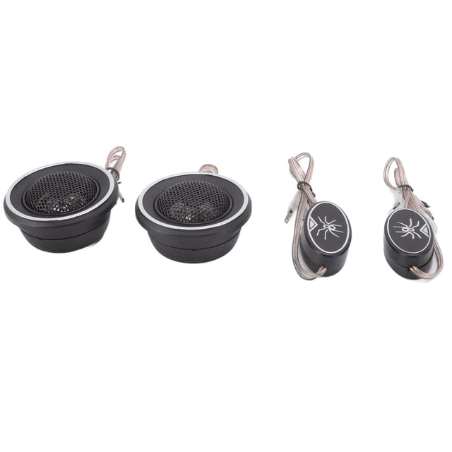 Tweeter 2pcs Dome Tweeter 150W 4 Ohm Built in Capacitors Car Loudspeaker for All Car Audio Systems