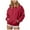 Red, variant on larppty Hoodies for Women, Fall Pullover Sweatshirt, Oversized Lightweight Sweatshirts (Black, XS)