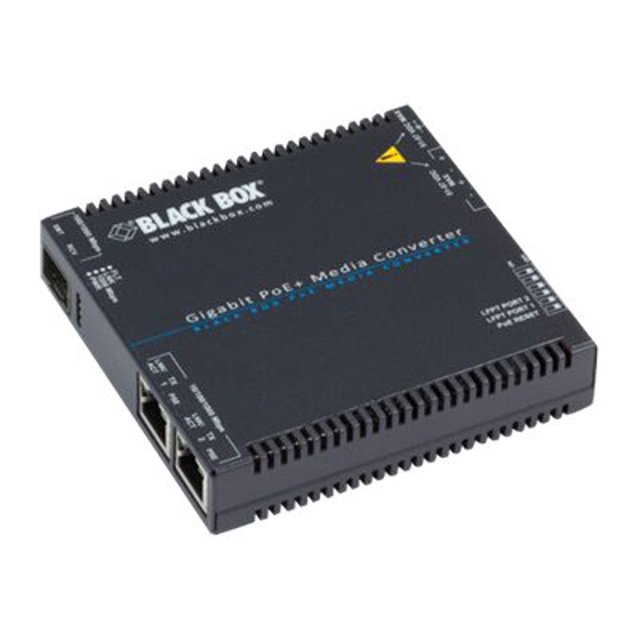 Black Box - Convertisseur de Média Fibre Optique - Gime - 10Base-T, 100Base-TX, 1000Base-T - RJ-45 / SFP (mini-GBIC) - Conforme TAA