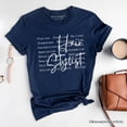 thumbnail image 6 of Hair Stylist Definition T-Shirt, Beauty Salon Appreciation Words Tee, 6 of 10
