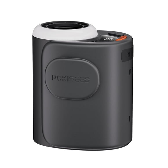 Ventilador de cintura portátil POKISEED recargable de 10000 mAh de 5 velocidades
