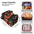 thumbnail image 3 of Hippocampus Double Layered Insulated Lunch Bag with Two Compartments - Large Capacity 7.1x11.4x16.1 Inches Hand-Carry Lunch Bags for Refrigerated Meals, 3 of 6