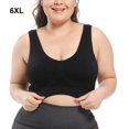 thumbnail image 4 of Qarigey Estabilidad para mujeres adultas: manténgase seguro y con productos compatibles Malla de comodidad visual transpirable lavable a Ropa interior Negro,6XL 6XL, 4 of 6