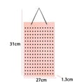 thumbnail image 4 of Organizador Adornos para Zapatos en La Pared Soporte Almacenamiento Broches Del () Rosa, 4 of 6