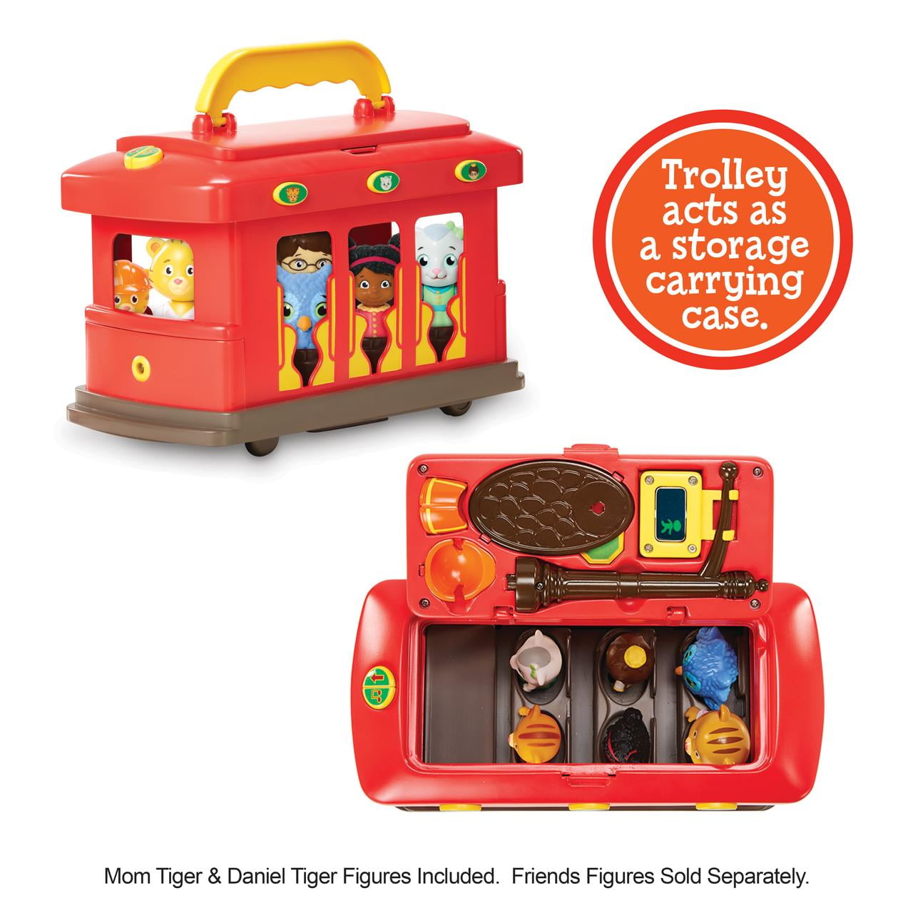 Daniel Tiger's Neighborhood-Deluxe Electronic Trolley Vehicle Car & Truck Play Vehicles' brand Daniel Tiger
