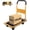 Yellow 330lbs, variant on Foldable Push Cart Platform Cart 330lbs Capacity 4 Wheels 28.7x18.5x32.3inches Yellow Small Flatbed Cart