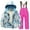 Hot Pink, variant on TAIAOJING Baby Clothes for Girls Kids Lined Ski Jacket & Pants Set Winter Snowboarding Rain Coats Boys Winter Snow Suits 8-10 Years