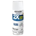 thumbnail image 3 of 6 Pack, White, Rust-Oleum American Accents 2X Ultra Cover Gloss Spray Paint- 12 oz, 3 of 10
