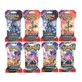 thumbnail image 1 of Pokemon TCG: Scarlet and Violet Temporal Forces Sleeved Booster Pack 8 Packs, 1 of 6
