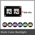 thumbnail image 2 of enqiretly 2-Key Mechanical Gaming Keypad Hot Swap Programming White Red switch, 2 of 5