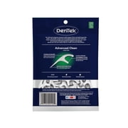 DenTek Advanced Clean Triple Clean Floss Picks, Removes Plaque and Bacteria, 150 Count