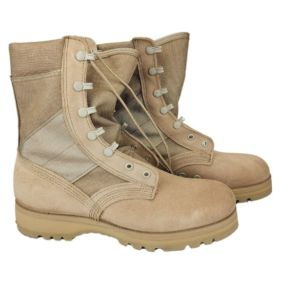 Military Outdoor Clothing Never Issued 15.5 R Tan Belleville Desert Type II Hot Weather Boots