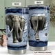thumbnail image 2 of SANDJEST Vaso Térmico de Acero Inoxidable de 20oz con Diseño de Elefante, 2 of 7
