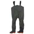 thumbnail image 2 of Pantalones de pesca impermeables para hombre, con bota para agua, talla 43, color verde, 2 of 14