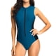 thumbnail image 1 of WILLBEST Trajes de Baño Niña Natacion Mujer Verano Sin Mangas Cremallera Surf Traje de Baño Traje de Baño Playa Sexy Bikini Traje de Baño, 1 of 8