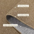 thumbnail image 5 of HOMERRY 9' x 12' Area Rug for Living Room Solid Textured Modern Non Slip Washable Indoor Carpet, Taupe, 5 of 5