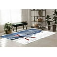 thumbnail image 4 of Skiing Rug, Ski Rug, Winter Landscape Rug, Man Cave Rugs, Customs Rug, Anti-Slip Carpet, Round Rug, Machine Washable Rug, Printed Rug, 3.3'x9.2' - 100x280 cm, 4 of 9