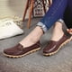 thumbnail image 5 of XIHAHA zapato Primavera Verano zapatos planos de cuero para mujer mocasines suaves de enfermera para mujer Zapatos de baile zapatos de conductor para mujer, 5 of 5