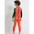 thumbnail image 3 of Kids Boys Girls 2.5mm Neoprene Wetsuit Thermal One Piece Swimsuit UV Protection Rash Guard, 3 of 14