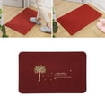 thumbnail image 3 of Ounissouiy Tapete para puerta resistente a las manchas Winered, tapete para puerta de entrada fácil de limpiar y con absorción de humedad, Decoración del hogar púrpura, 3 of 6