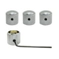thumbnail image 6 of 4 Pcs Guitar Dome Knobs Top Hat Knobs for Electric Guitars Bass Potentiometer for 6mm Shaft -, 6 of 6