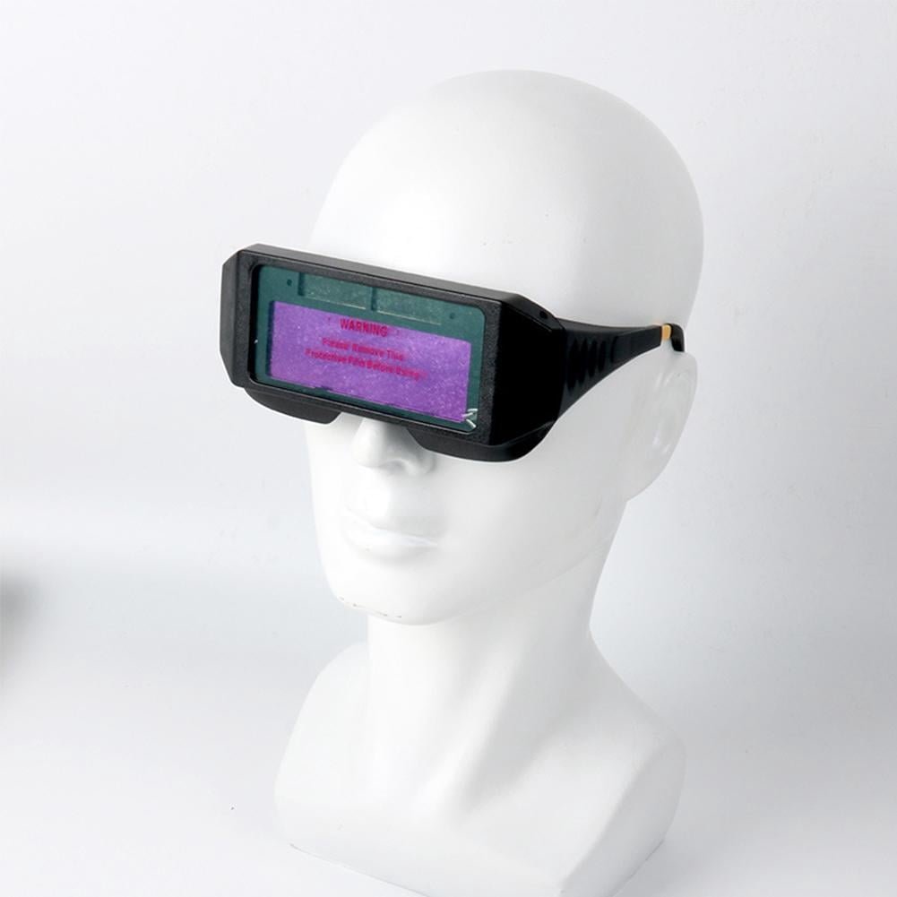 Solar Powered Auto Darkening Welding Helmet Eyes Welder Anti-glare Glasses XMAS N3F3