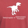 thumbnail image 3 of CafePress - Velociraptor Funny Science T Shirt - Mens Comfort Colors Shirt, 3 of 5