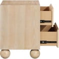 thumbnail image 4 of Meridian Furniture Kent Natural Night Stand, 4 of 10
