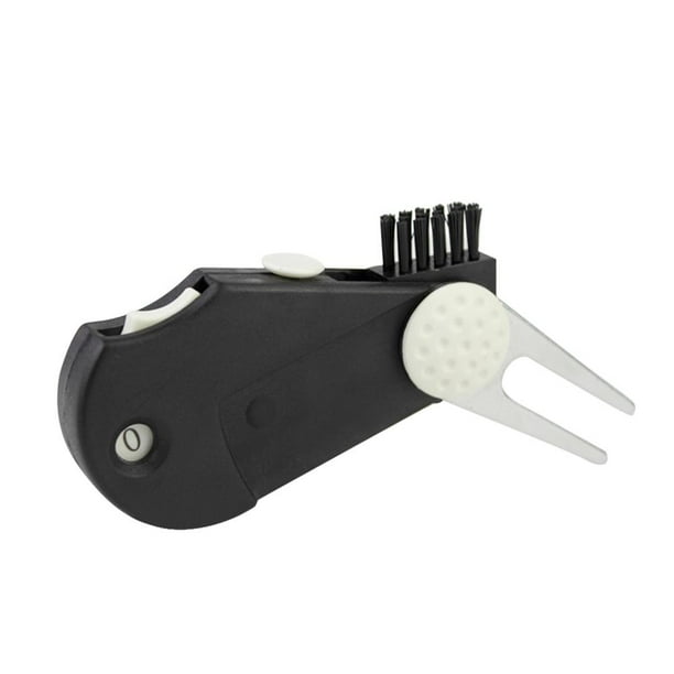 artículos deportivos 5 en 1 Golf plegable Putting Green Pitch Fork con cepillo Golf Divot Repair Tool Hugtrwg Para estrenar