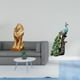 thumbnail image 2 of Majestuosa escultura de león y pavo real. Elegante figura de animal para decorar , oficinas, hogares, dormitorios, salas de estar o estanterías., 2 of 8