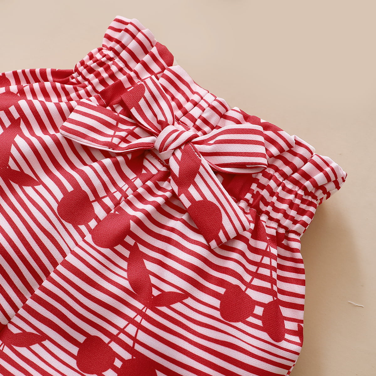 Lykmera Toddler Girls Fashion Summer Suspender Tops Vest Striped Pants 2PCS  Outfits Clothes Set for Girls (Black, 18-24 Months)