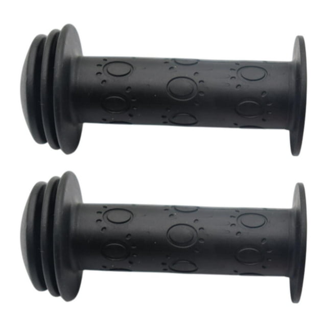 2x Puños de Bicicleta Suaves y Antideslizantes Negro