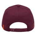 thumbnail image 4 of Men's Colosseum Maroon Virginia Tech Hokies Hits the Road Podium Adjustable Hat, 4 of 4