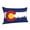 14"x20", variant on Colorado Snow Mountain Throw Pillow Cushion Cover Decorative Rectangle Pillow Case 20"x30"