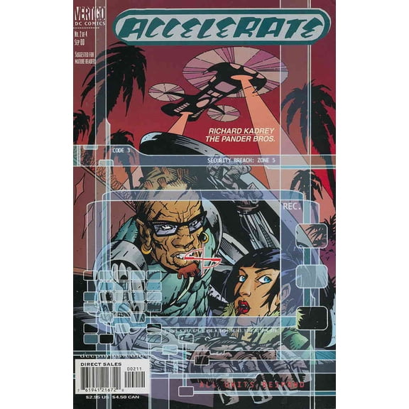 Accelerate #2 VF ; DC/Vertigo Comic Book