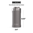 thumbnail image 5 of RTIC 16 oz Stainless Steel Insulated Ultimate Craft Can Cooler, Graphite, 5 of 8