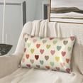 thumbnail image 3 of Disketp Heart Polka Dot Satin Pillowcase For Hair And Skin - Satin Pillow Cases Standard Size 20x30 Inches With Zipper,Gifts For Women Men, 3 of 8