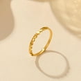 thumbnail image 6 of Dainty Heart Rings for Women 925 Sterling Silver 14K Gold Plated Eternity Band Rings Promise Rings for Her Stackable Rings Jewelry Birthday Graduation Gifts, 6 of 6