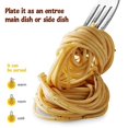 thumbnail image 3 of Chuster Whole Grain Spaghetti Pasta Noodles | This Spaghetti is High in Fiber & Vitamins But Low in Calories, Carbs & Fat | Cooks In 15 Minutes | Low Sodium, Kosher Pareve | (16oz) Bulk (4 Pack), 3 of 5