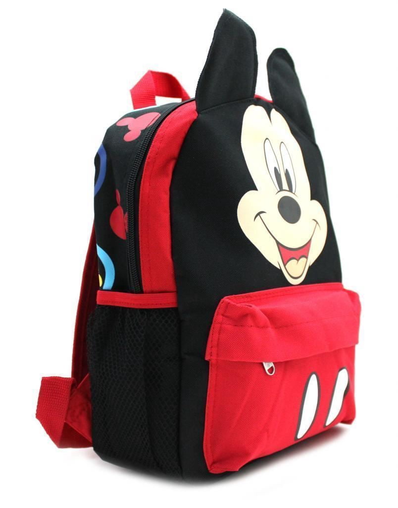 New Mickey Mouse Club House 3D Ears Small Toddler Backpack-8680