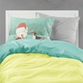 thumbnail image 2 of Beagle Snowman Christmas Fabric Standard Pillowcase, 2 of 2