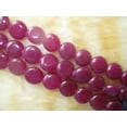thumbnail image 2 of EOEMY 12mm Dark Red Ruby Gems Oval Loose Beads 15"##Kh314, 2 of 7