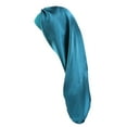 thumbnail image 6 of Satin Sleep Hair Bonnet, Long Hair Wrap for Braids, Elastic Hair Cap, Hair Protection Sleep Cap for All-Night, Fade-Preventing Satin Bonnet, Comfortable Hair Care Cap for Long Hair & Braids(H), 6 of 7