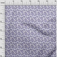 thumbnail image 3 of oneOone Cotton Silk Medium Purple Fabric Floral Fabric For Sewing Printed Craft Fabric By The Yard 42 Inch Wide, 3 of 5