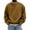 W8-Brown, variant on Nokdvo Crewneck Sweatshirts for Men Long Sleeve Solid Color Sweater Crewneck New X Decoration Pullover Sweatshirt Warm Basic Fashion Causal Lightweight Pullover Tops,Turquoise L
