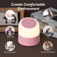 thumbnail image 3 of INXDOLHOM White Noise for Baby, 32 Soothing Sound with Night Light for Home Office Travel, Pink, 3 of 9