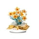 thumbnail image 2 of Adorno Acrílico de Flor con Forma de Libro | 20 Cm | Regalo Ideal para Lectores, Profesores y Amantes de La Jardinería, 2 of 6