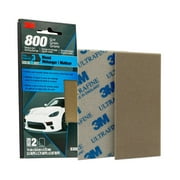 3M Medium Grit Sanding Sponge 03089, 12/Case