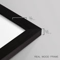 thumbnail image 3 of Neutral Stripes in Black Solid Wood 8 x 10 Framed Print, 3 of 6